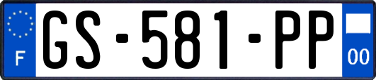 GS-581-PP