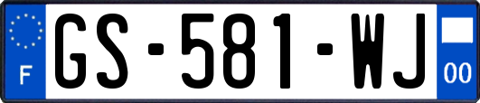 GS-581-WJ