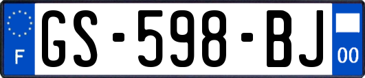 GS-598-BJ