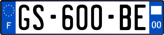 GS-600-BE