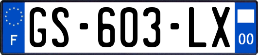 GS-603-LX