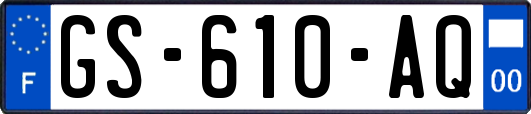 GS-610-AQ