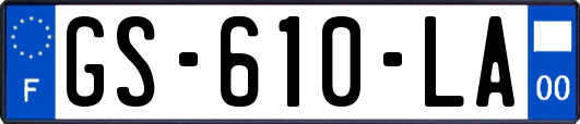GS-610-LA