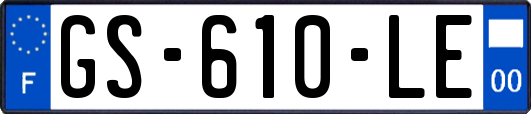GS-610-LE