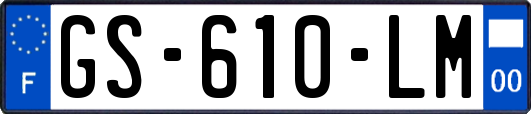 GS-610-LM