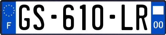 GS-610-LR