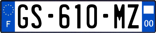 GS-610-MZ