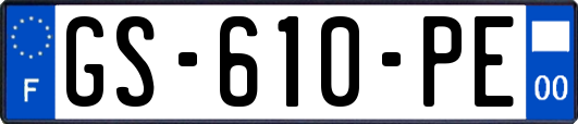 GS-610-PE