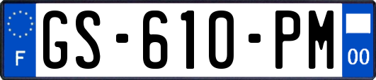 GS-610-PM