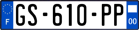 GS-610-PP