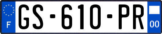 GS-610-PR