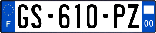 GS-610-PZ