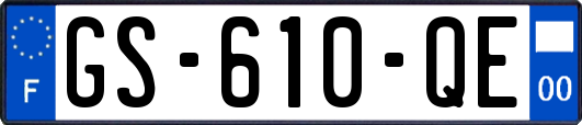 GS-610-QE