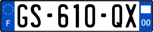GS-610-QX