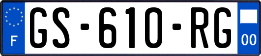 GS-610-RG