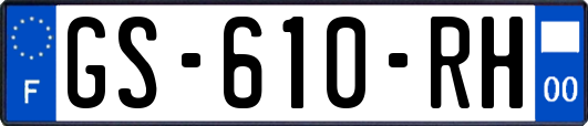 GS-610-RH
