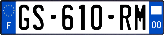 GS-610-RM