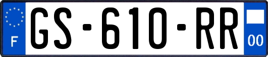 GS-610-RR