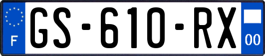 GS-610-RX