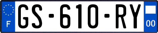 GS-610-RY