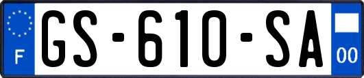 GS-610-SA