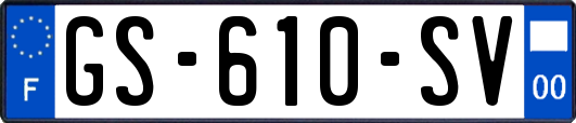 GS-610-SV
