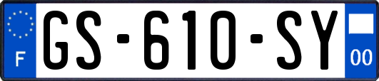 GS-610-SY