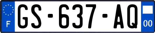 GS-637-AQ