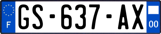 GS-637-AX