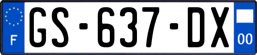 GS-637-DX