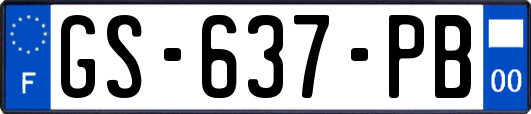 GS-637-PB