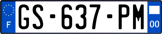 GS-637-PM