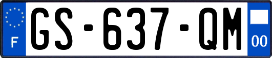 GS-637-QM