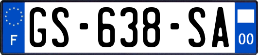 GS-638-SA