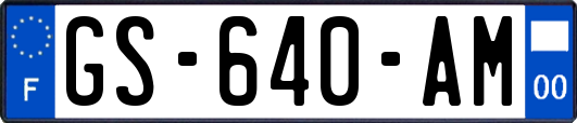 GS-640-AM