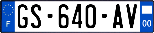 GS-640-AV