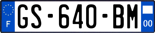 GS-640-BM