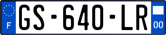 GS-640-LR