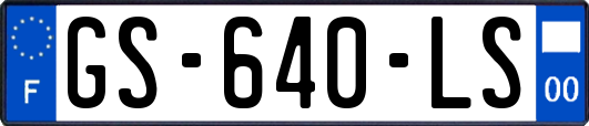 GS-640-LS