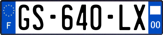 GS-640-LX