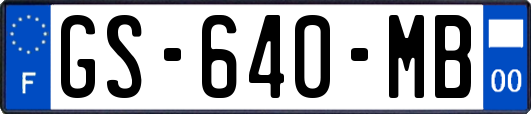 GS-640-MB