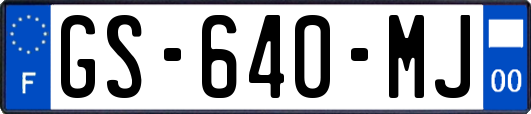 GS-640-MJ