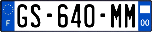 GS-640-MM
