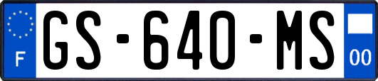 GS-640-MS
