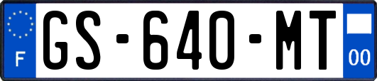 GS-640-MT