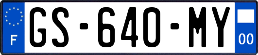 GS-640-MY