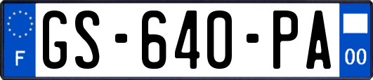 GS-640-PA
