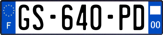 GS-640-PD