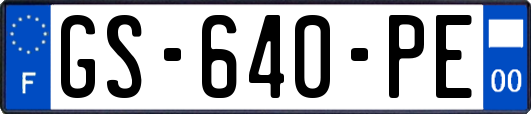 GS-640-PE