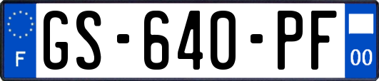 GS-640-PF